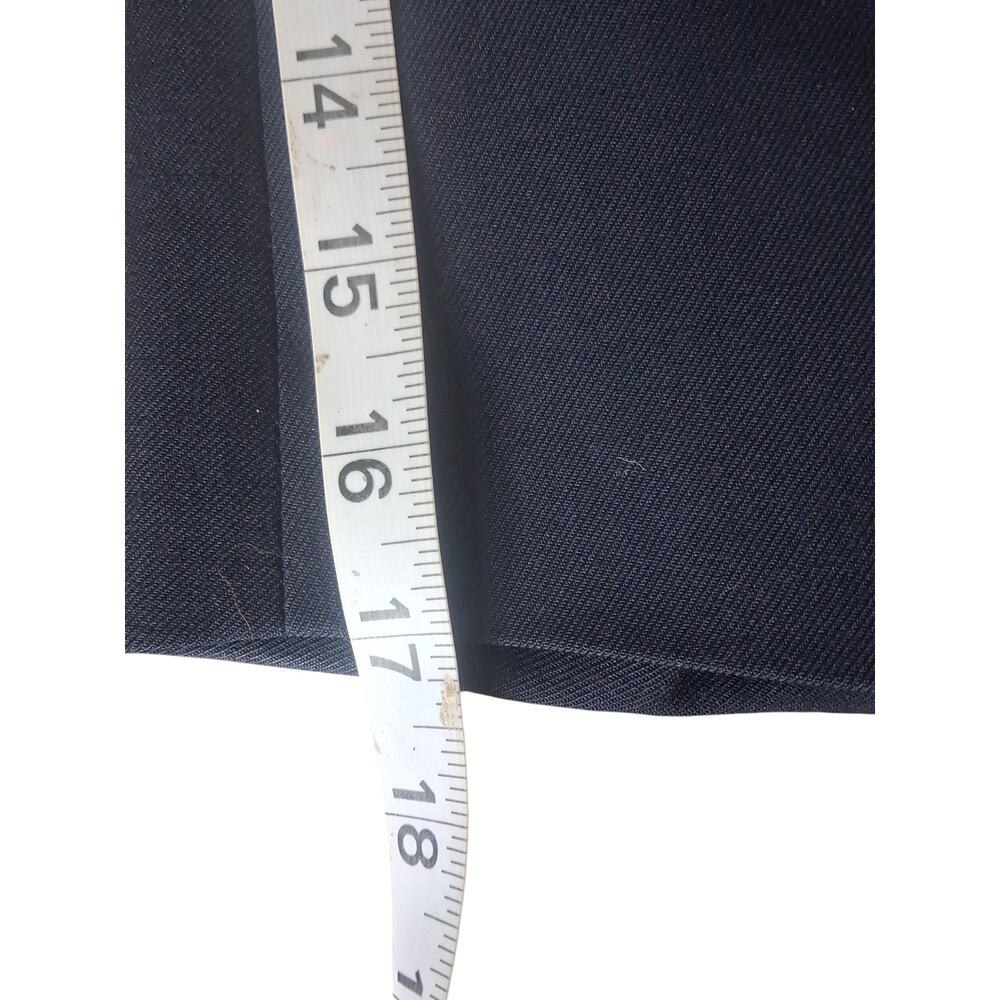 Vintage Christan Dior Monsieur Men Navy Blue Suit Jacket Gold Crest Buttons  44R - Picture 8 of 15